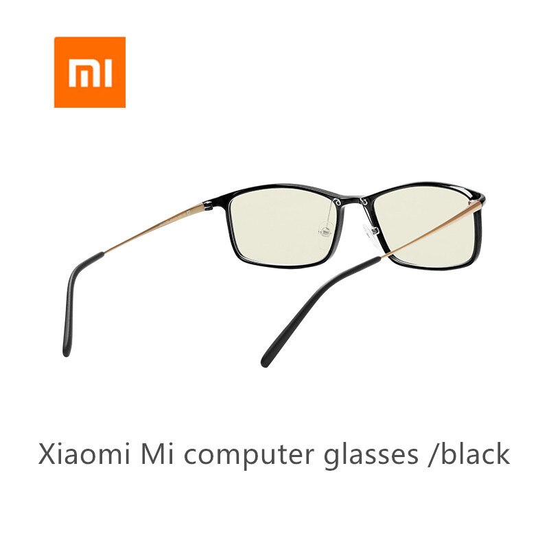 Xiaomi mijia anti-blue mi computerbril pro anti blue ray uv-bescherming oogbescherming mi home glass: Mijia zwart