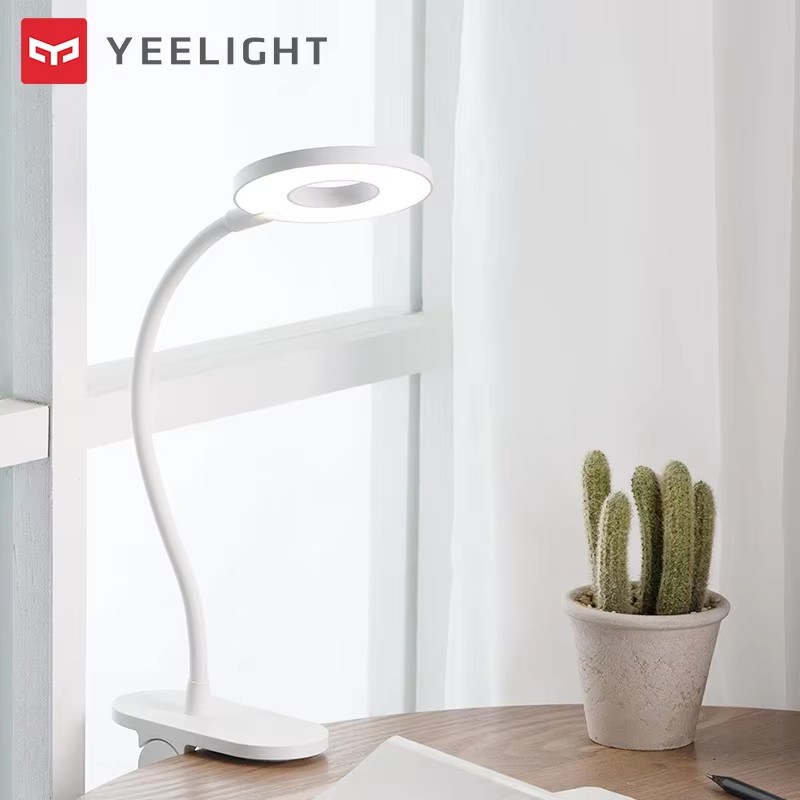 Yeelight LED Schreibtischlampe - Clip-an - USB Wiederaufladbar 5W - 360° Verstellbar Dimmbar - Leselicht