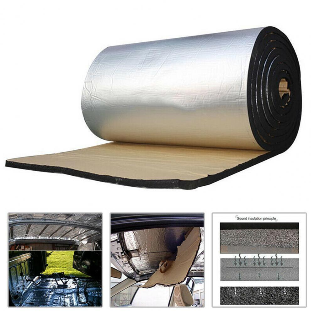 Tapis d'isolation phonique de voiture de 10mm résistant à la chaleur de protection insonorisée pour le tapis d'isolation de bruit de voiture de bottes pour des bottes