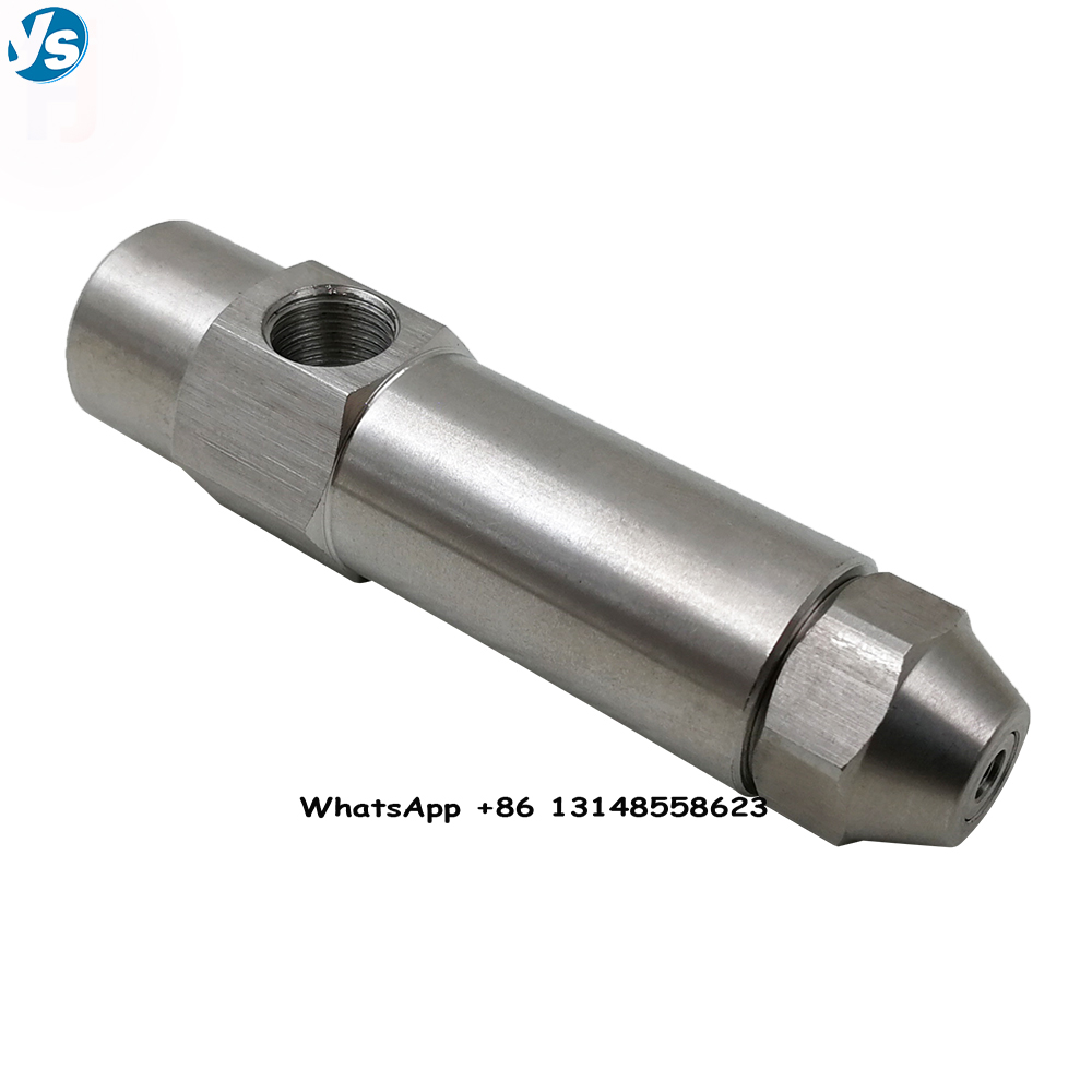 waste oil burner nozzle steel siphon cone spray jet diesel heavy oil injection air atomizing nozzle boiler combustion nozzle