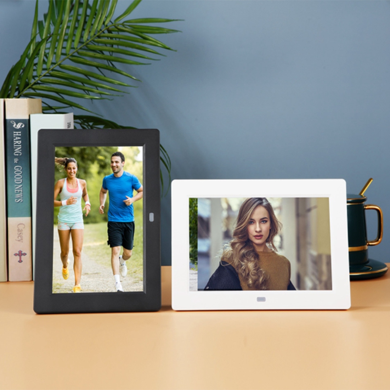 8 Inch Digital Picture Frame Multi-Function HD 1280X800 with Touch Button Electronic Photo Album