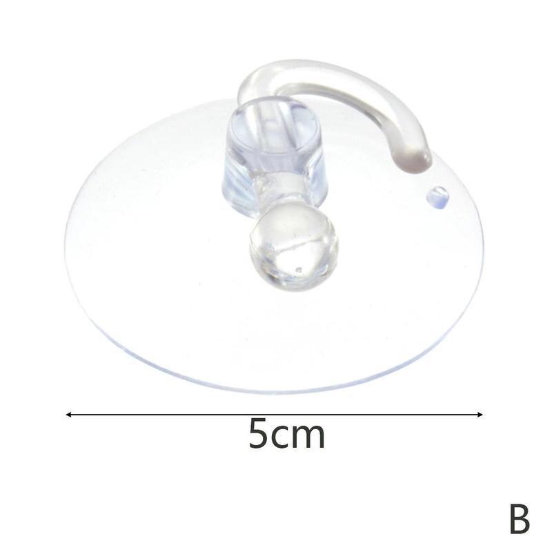 5 stücke transparent Vakuum Saugnapf Haken Saugnapf Haken Glas Haken Auf Saugnäpfe Schlecht Haken: 5M