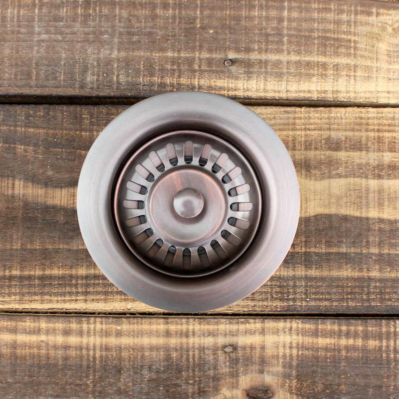 Artistic Copper Kitchen Sink Drainer