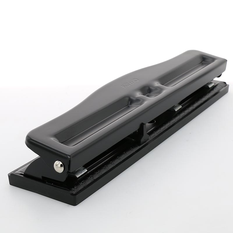 999d 4-hole Adjustable Desktop Punching Machine Can Hold 10 (80g) Paper Diary Storage Box Paper Office Supplies Manual Puncher: 999D 4