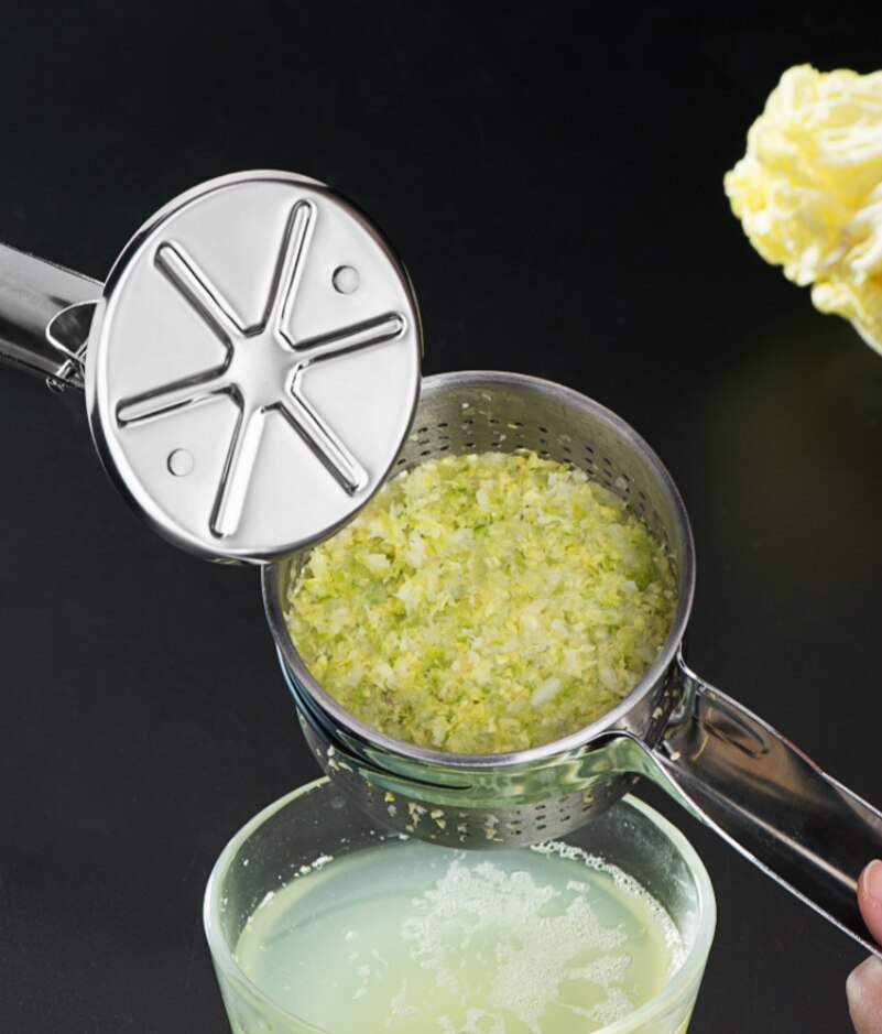 Fruit Vegetable Squeezer Mash Stainless Steel Kitchen Tools Lemon Orange juice potato mash