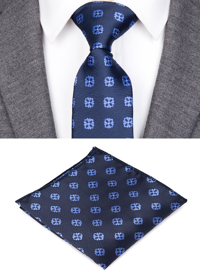 Herreslips kravatsæt jacquardternede slips til mænd stribet slips til bryllup afslappet jakkesæt smalt slips skjortetilbehør: Koralrød