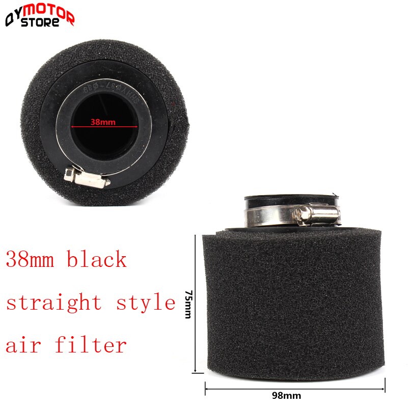 38Mm Atv Pit Dirt Bike 45 Graden Schuine Foam Air Filter Pod Cleaner 110cc 125cc Rode CRF50 XR50 Crf