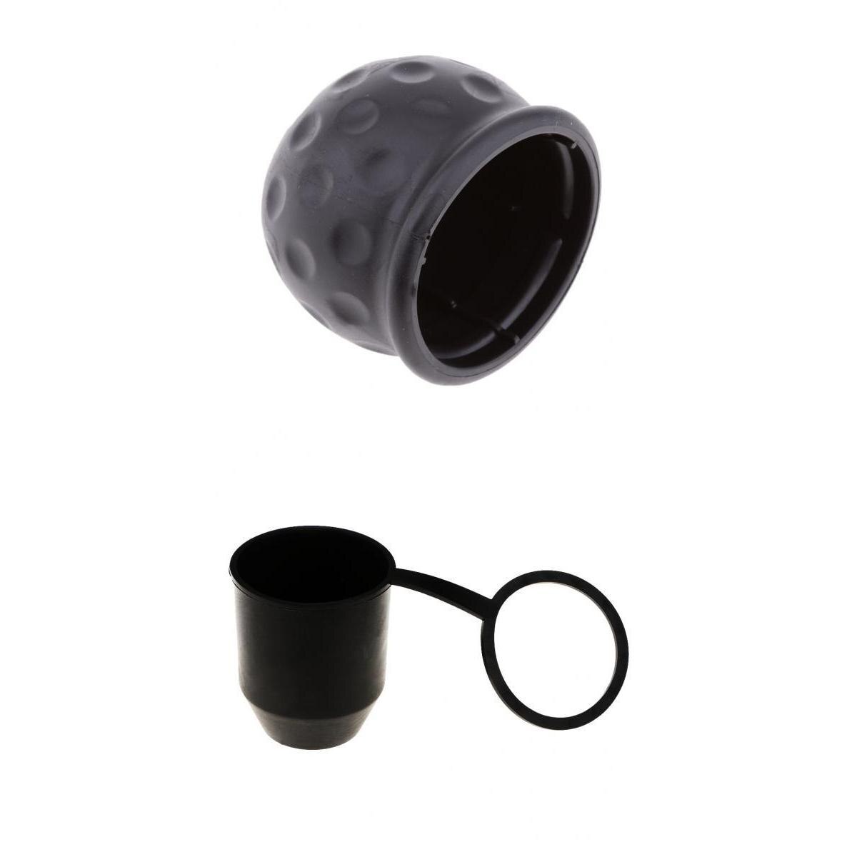 Cache-boule D'attelage 2 Pièces - Pour Boule De 50mm (2") - Protection Anti-poussière Et Anti-rouille En ABS