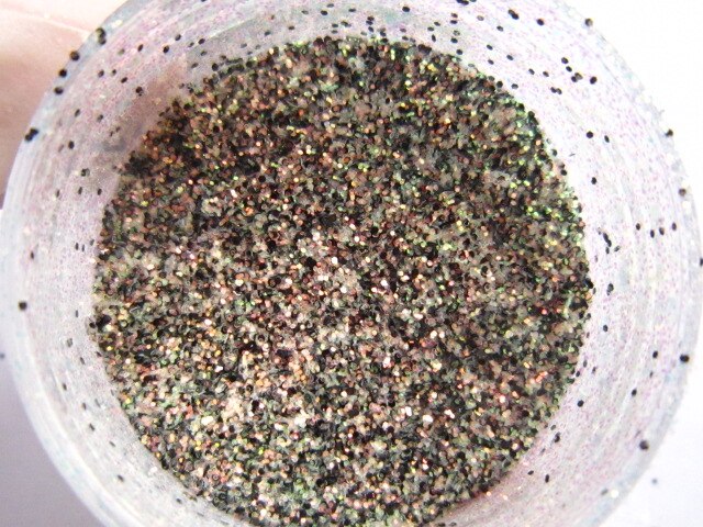Neon Geel Hex Paillette Glitter Mix Wit Iriserende Glitters Voor Gel Nagellak G501