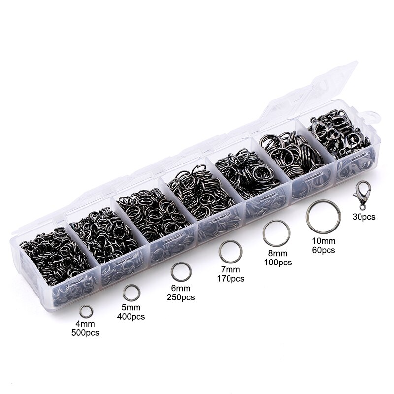 A Set Jewelry Findings Tool Set Open Jump Rings,Jewelry Pliers, Lobster Clasps hooks, jewelry tweezers Jewelry Making Supplies: green