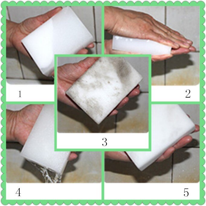 50pc 10*6*2.5cm,magic Nano Eraser Sponge Pad Cleaner/durable Dish Washing Melamine Eraser Cleaning Sponge Block -59