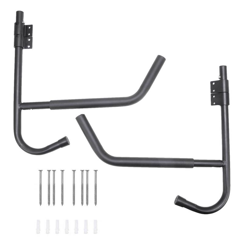 Kayak Rack montaggio a parete ganci appendiabiti per canoa gancio per Garage staffa per scaletta per arazzi sedia pieghevole da spiaggia all'aperto tavola da surf