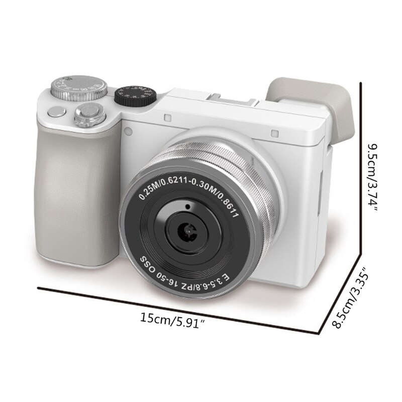 Automatic Bubble Machine Realistic Digital Camera w/ Music LED Light Interactive Outdoor Play Set Girls Valentine’s