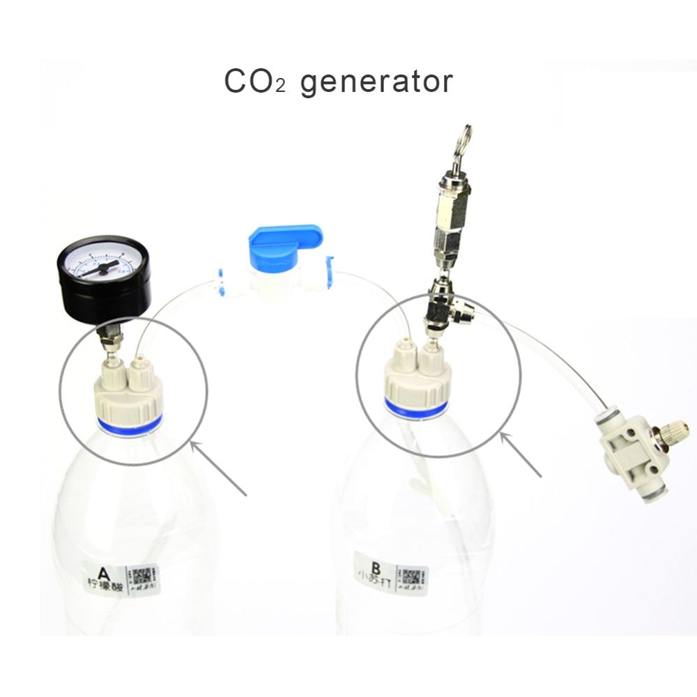 Diy CO2 Generator Aquarium Plant Systeem Fles Cap Grandado