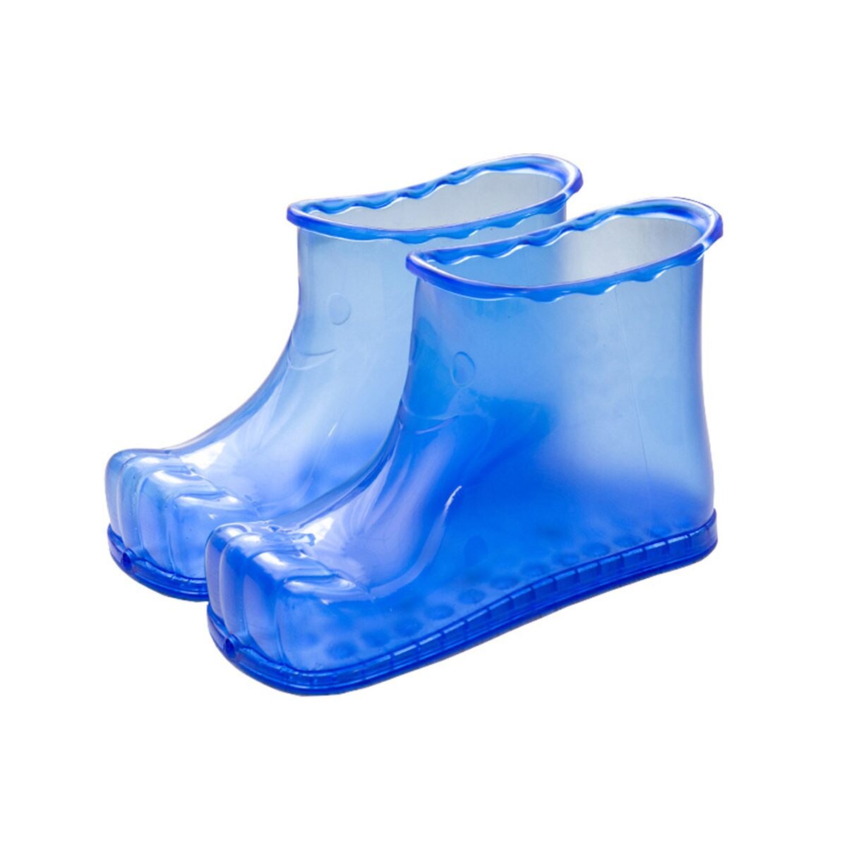Botas de masaje de terapia para pies, calzado de relajación para el cuidado de los pies, agua , Neutral, 25,6 cm: Sea Blue