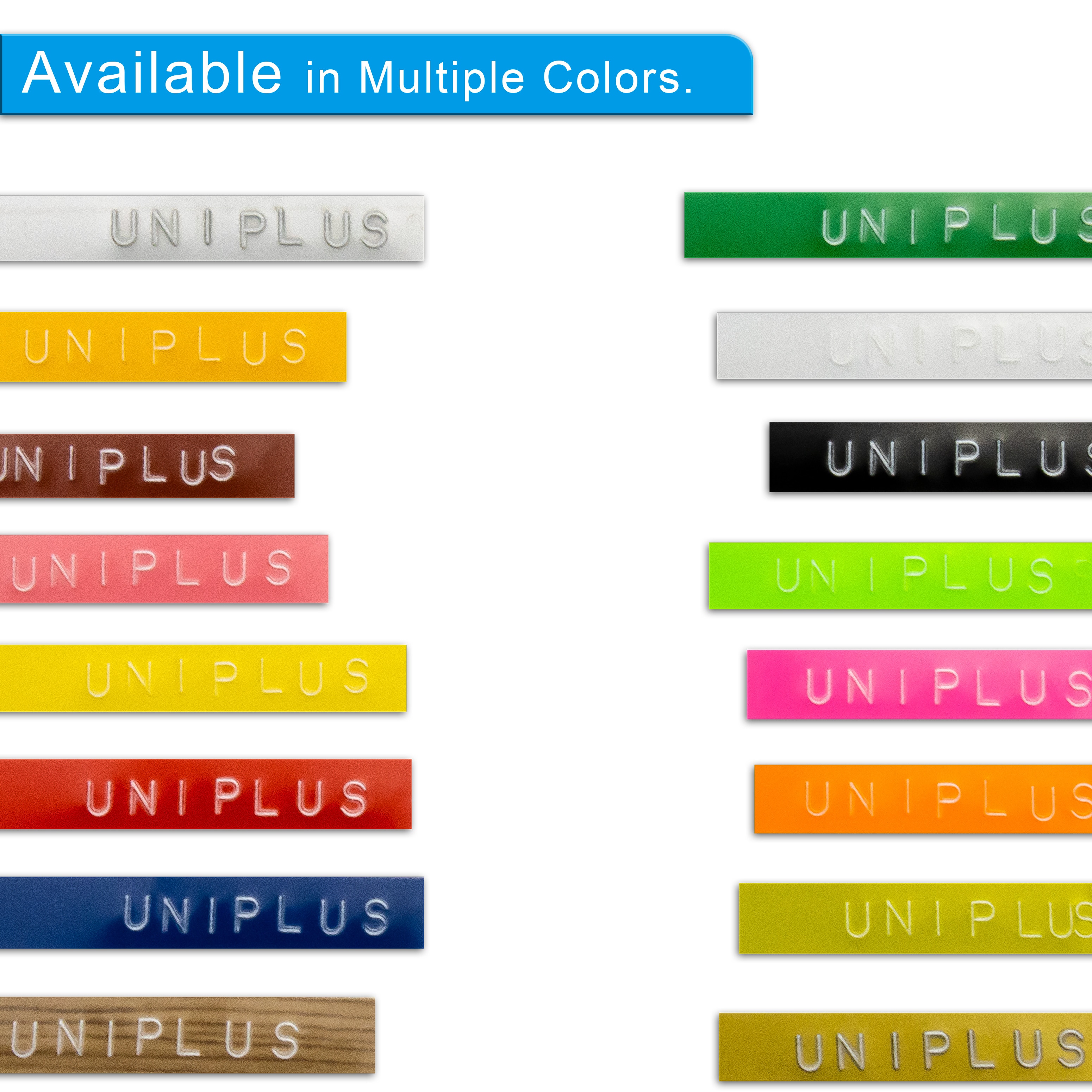 Uniplus 4pk til dymo etikettskriver 3d embossing etikett teip 9mm flerfarge kompatibel dymo teip labeller motex e -101 12967 1610