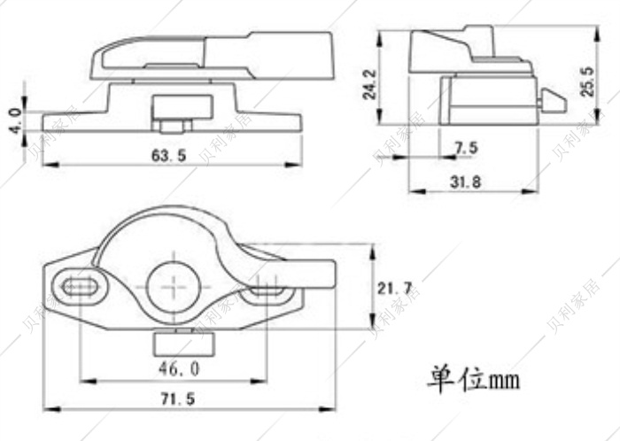 Plastic venster Crescent slot Stalen schuifdeuren schuifdeur Raam sloten antidiefstalvergrendeling Canadese Verzekering