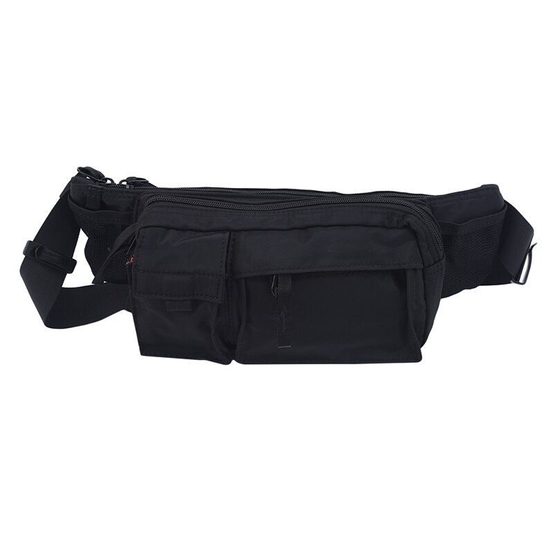 Waterproof Crossbody Bag Casual Shoulder Bags with Sports Belt Chest Bag Zipper Multi-layer Backbags Waist Pack: Default Title