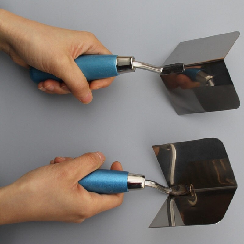 Troffel Perfect 90 Graden Hoek Ergonomische Grip Hoek Gum Troffel Gipsplaten Hoek Tool