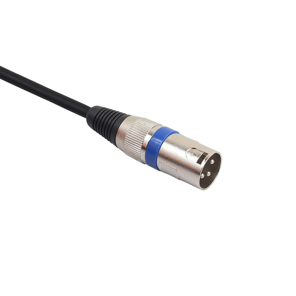 3.5mm Jake Stereo męskie złącze wtykowe kabel do mikrofonu XLR Audio 3Pin Jack głośnik XLR męski na HDTV DVD MP3