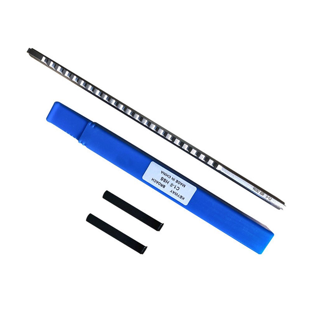 8mm C HSS Keyway Broach Push Type Metric Size Broaches High Speed Steel Keyway Cutting Broaching Tools for CNC Router