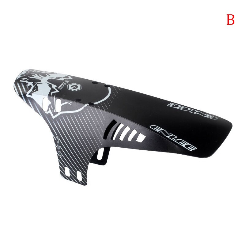 1 st mtb mountain road cykel skärmcykel främre bakre stänkskydd cykling regnskiva 26.5cm pp5 material cykeltillbehör: B