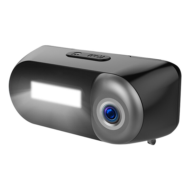 Cámara de deportes al aire libre con faro delantero, videocámara deportiva impermeable montada en la cabeza 1080P para grabación de trabajo en el campo: Default Title