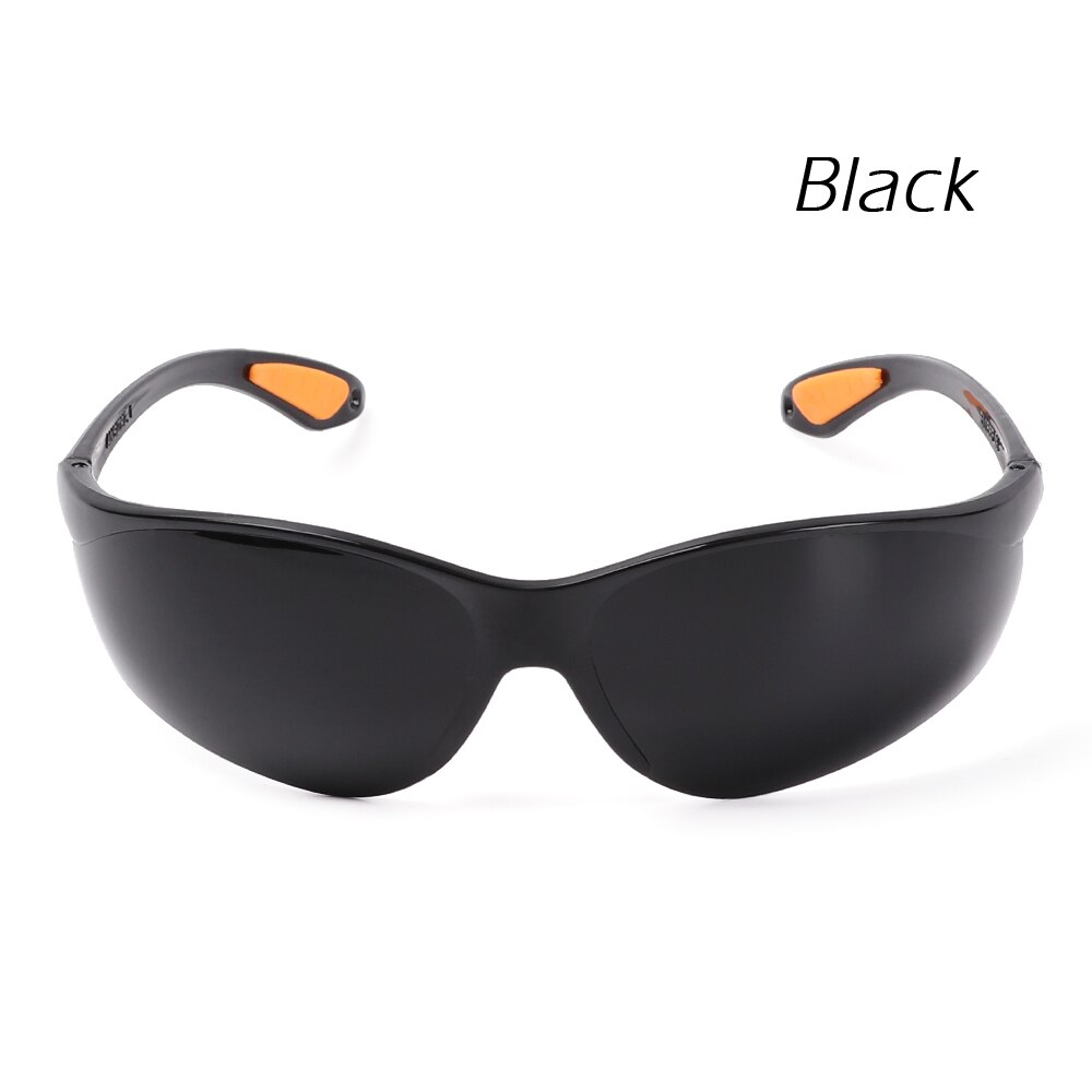 Anti-shock Sand Prevention Eye Protection Safety Riding Eyewear Vented Glasses Work Lab UV Goggles Security Supplies: Black