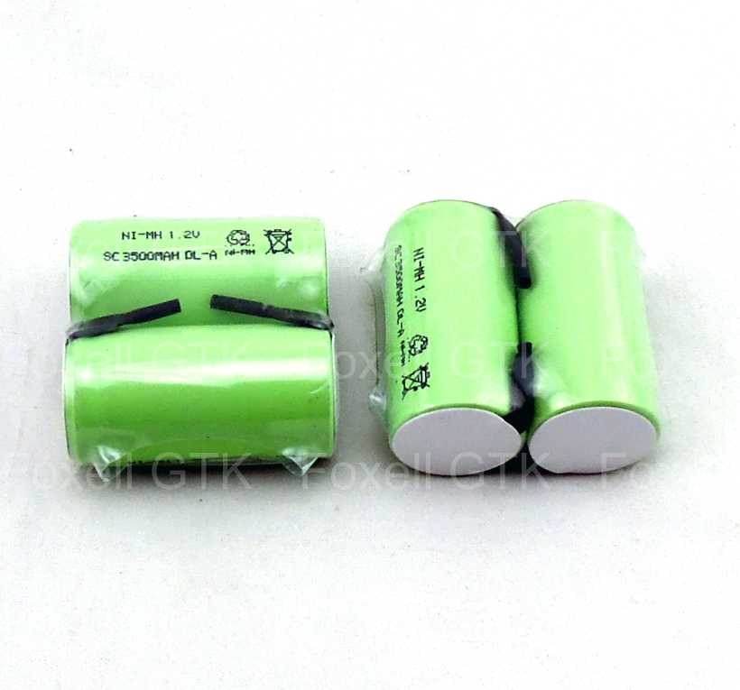 bateria 3500mah sub c 1.2v rechargeable battery ni-mh 12v 3500mah subc sc nimh sc 1.2v for power tool toys 10c discharge rate