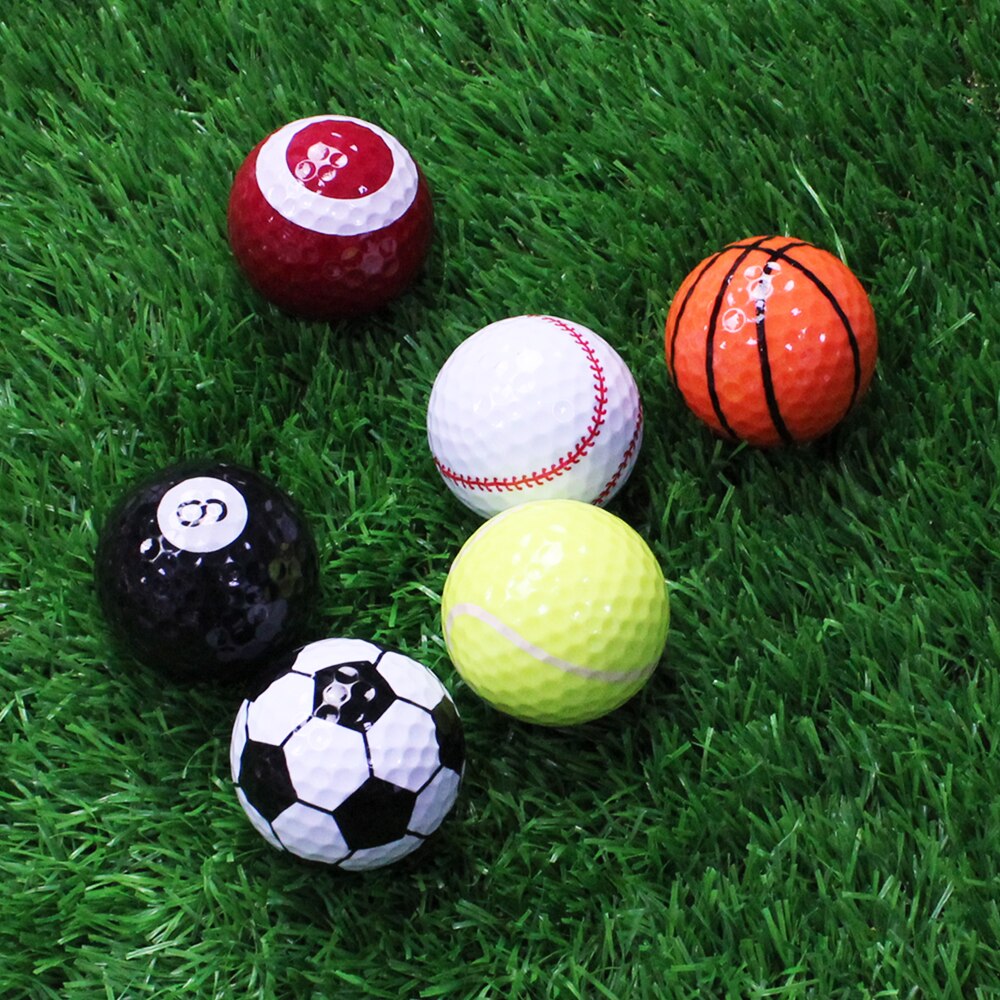1 Pcs Mini Sport Kleur Driving Range oefen Golfballen