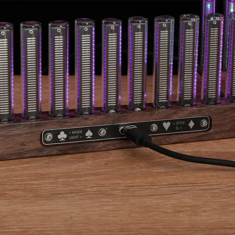 Elektronische muziek Ritme Spectrum Lamp LED Pickup Spectrum Lamp Glow Tube Desktop Decoratie Cadeau