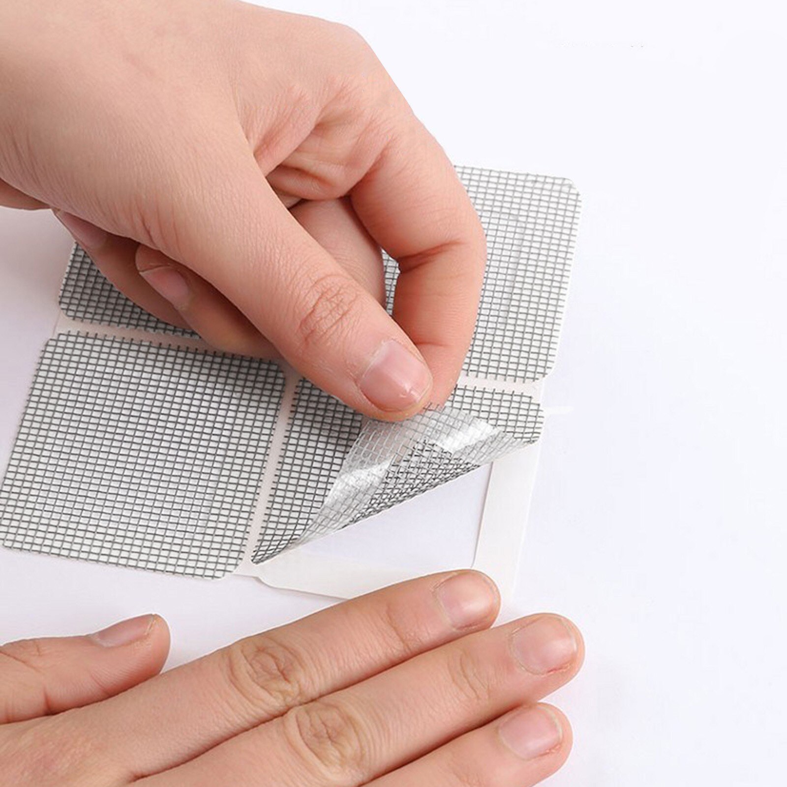 Fix Net Window Home Adhesive Antimosquito Fly Bug Insect Repair Screen Wall Patch Stickers Mesh Window Screen Window Net Mesh