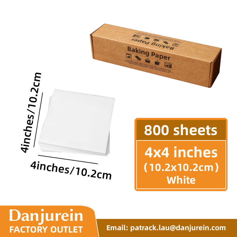 Parchment Paper Baking Paper 4"6"8"9"10"12" Precut Non-Stick Grilling Food Packaging Oven Air Fryer Steaming Bread Cake Cookie: SKY BLUE