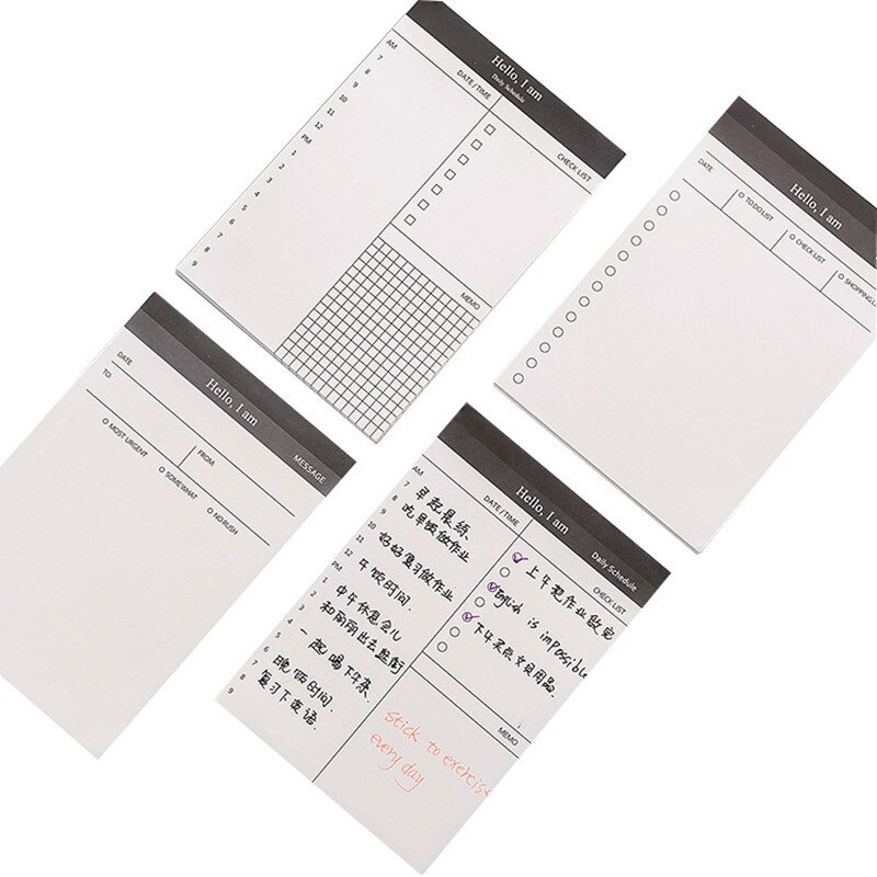 Simplicity To Do List Weekly Planner Business Checklist Daily Schedule Memo Pad Office School Stationery Day Note Samll