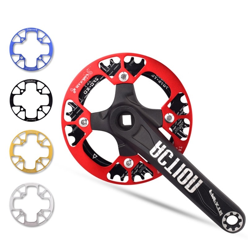 104BCD MTB Fahrrad Kettenblatt Schutz Abdeckung 32T/34T 36T/38T/40T/42T Fahrrad Kettenrad Kurbel Schutz Kettenblatt Schutz