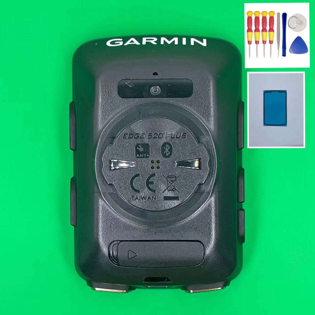 GPS Achtercover voor Garmin Edge 520/520 Plus - TPU Reparatie Vervangingshoes (Zonder Batterij): Roze