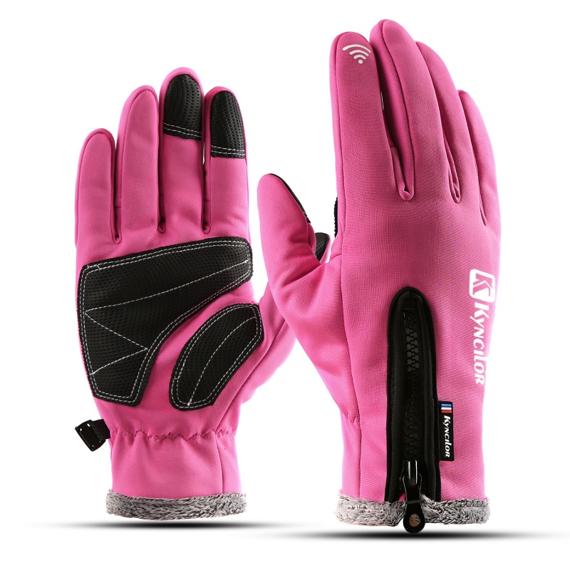 À prova dwind água quente homem mulher luvas de esqui à prova de vento tela de toque térmica ao ar livre esporte ciclismo snowboard luvas: P / L