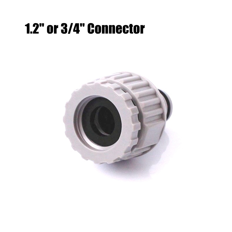 1 pc NuoNuoWell Hallo Garten Schnell Anschlüsse 1/2 "3/4" Gewinde Wasser Wasserhahn gemeinsam Blume Garten Bewässerung schlauch Armaturen einstellen: 1l2 3l4 Zoll weiblich