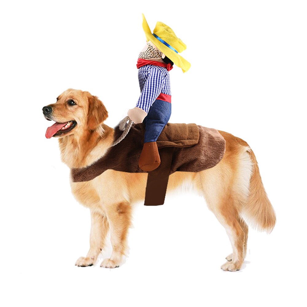 Halloween Dog Costumes Funny Pet Clothes Dog Cosplay Costume Sets Christmas Novelty Clothing For small Medium Large Dogs Bulldog: M / 2