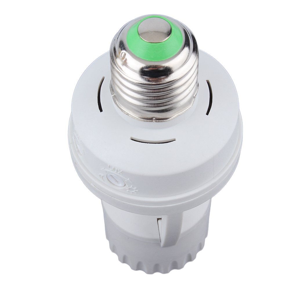 100-220V Socket E27 Converter Met Pir Motion Sensor Ampul Led E27 Lampvoet Intelligente Gloeilamp Schakelaar