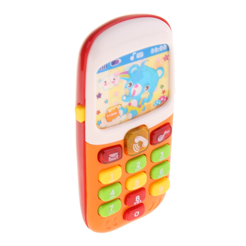 Elektronische Speelgoed Telefoon Voor Mobiele Baby Leren Muziek Machine Speelgoed