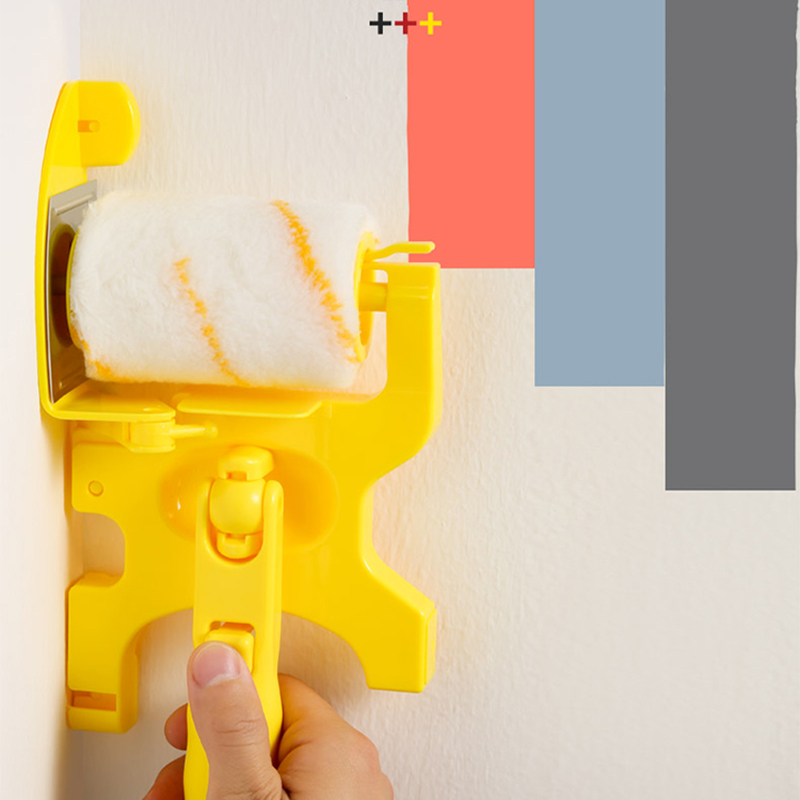 Paint Roller Proffesional Clean-Cut Paint Edger With 2Pc Replacement Rollers Brush Wall Painting Tools For Room Wall Ceilings✈✈✈