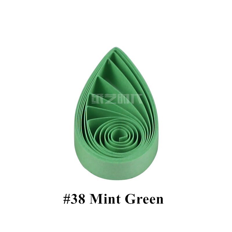 Paper Quilling Strips Single Color 48 Colors for Choice 54cm Length One Color 120 Strips per Pack Paper Width 3mm Corlor29 to 48: 38