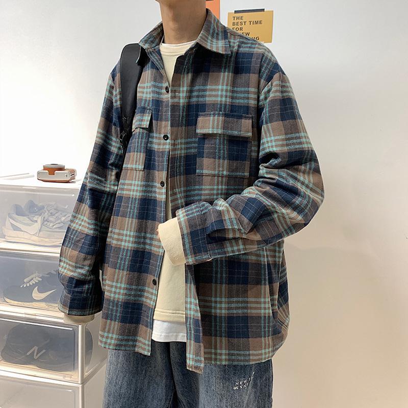 Autumn and Winter O-Neck Knit Sweater for Men Cow Patchwork Pullover Men Loose Casual Harajuku  Mens Oversized Sweater