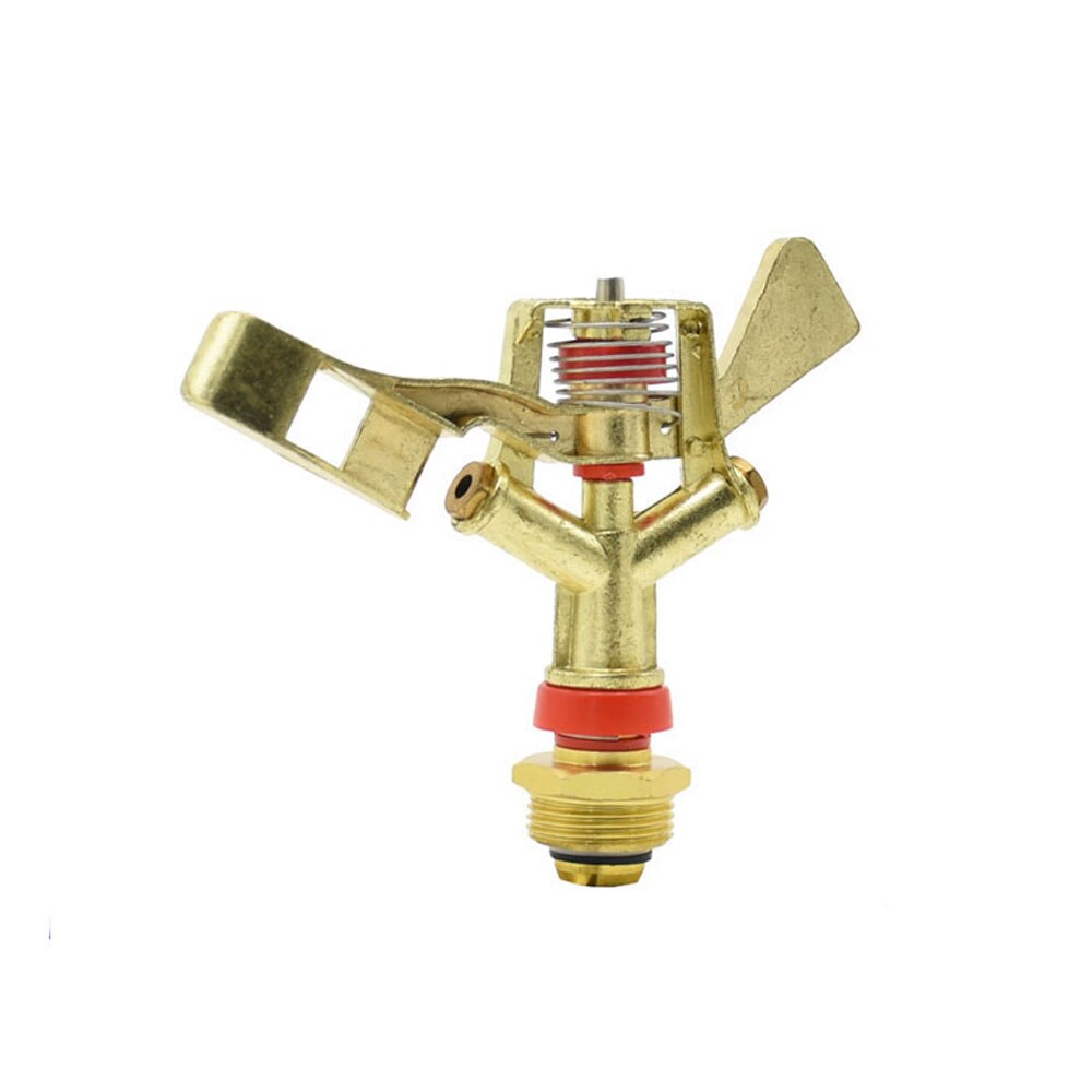 1/2 3/4 inch male metal Pulsating farm sprinklers 360 Degree Rotation Lawn Watering Sprinklers for Garden irrigation 1pc