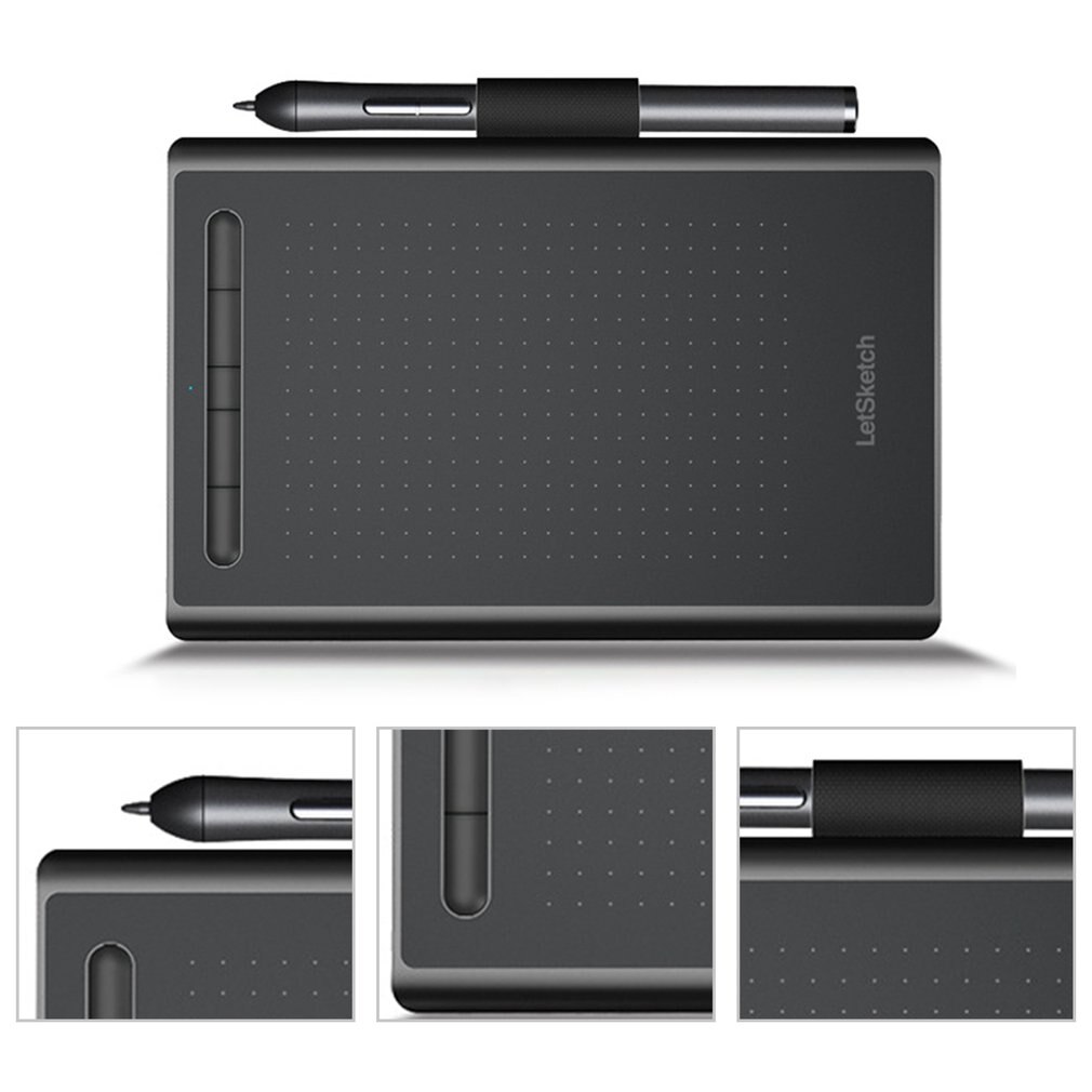 8 Inches USB Art Digital Graphic Tablet Digital Drawing Board With 8192 Level Pen Pressure Stylus For Online Teaching