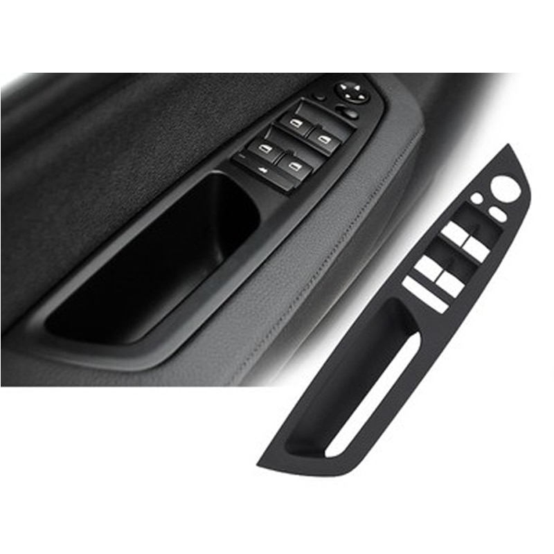 Poignée de porte intérieure en ABS, noir et Beige, pour BMW X5 X6
