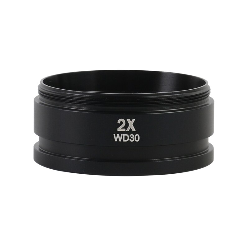 Microscope trinoculaire stéréo, Microscope trinoculaire, objectif auxiliaire, lentille de Barlow 0,3x0,5x0,7x0,75x1x1,5x2x