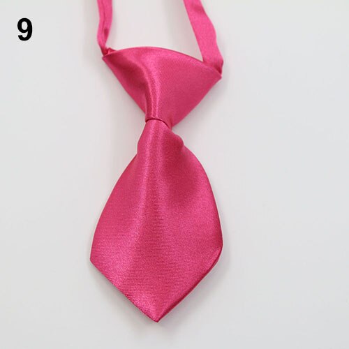 Transer Verstelbare Hond Kat Pet Doek Schattige Grooming Stropdas 28 Pure Kleuren Grooming Bow Tie Hond Accessoires: Color 9