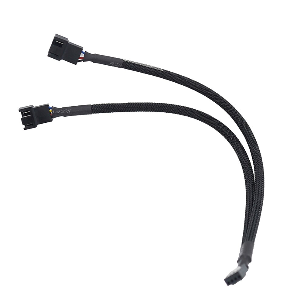 27Cm 4 Pin Pwm Splitter Kabel 4Pin Pwm Vrouwelijke 3/4 Pin Pwm Adapter Kabel Voor Computer Cpu Case fan Mouwen Adapter Power Kabel